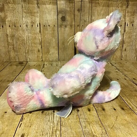 Build-A-Bear 2019‎ Tie Dye Pastel Kitty Cat Plush - Picture 4 of 7
